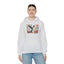 Hummingbird In Bloom Hoodie - Cozy Sweatshirt for Nature Lovers