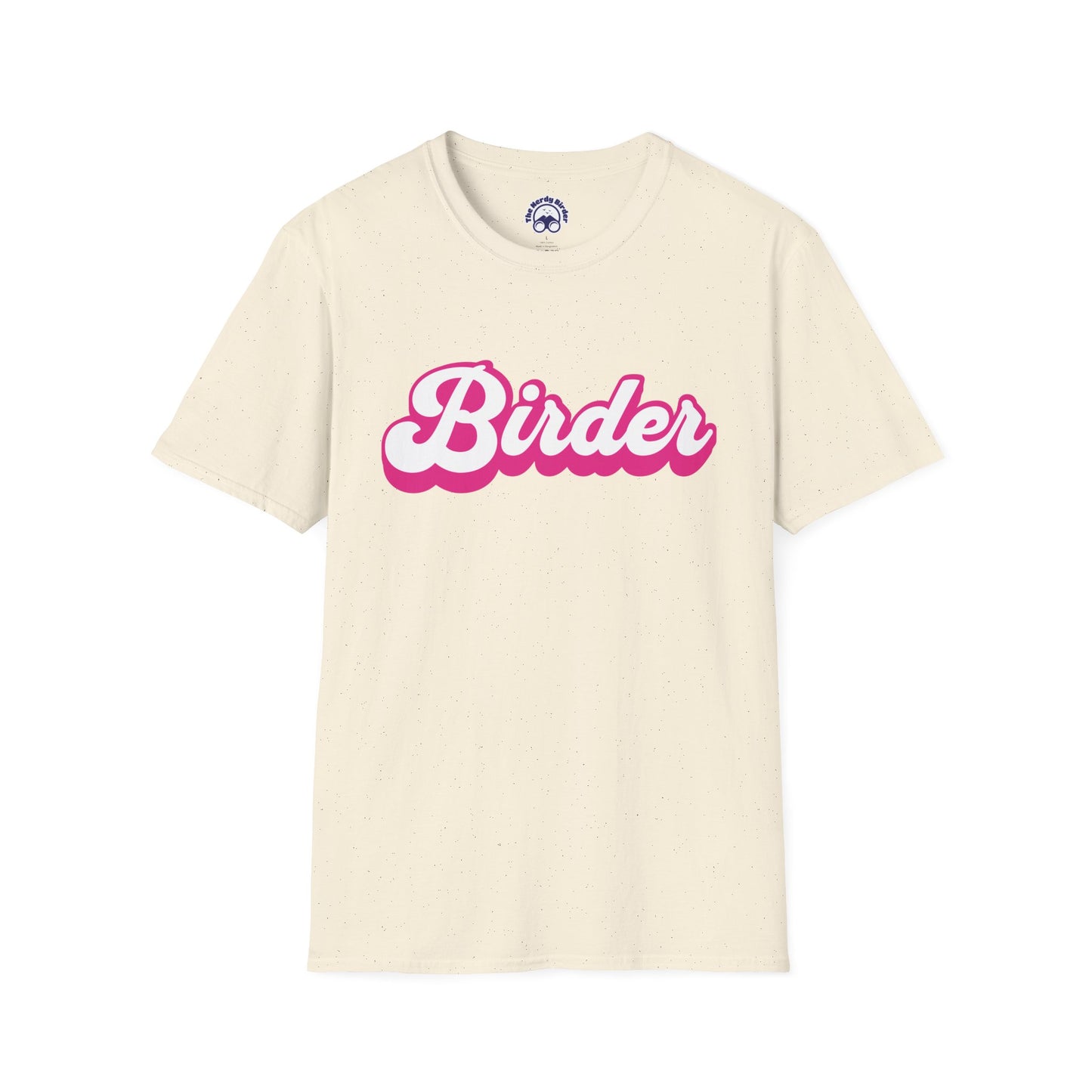Birder Unisex Softstyle T-Shirt - Retro Vibe Tee for Casual Wear