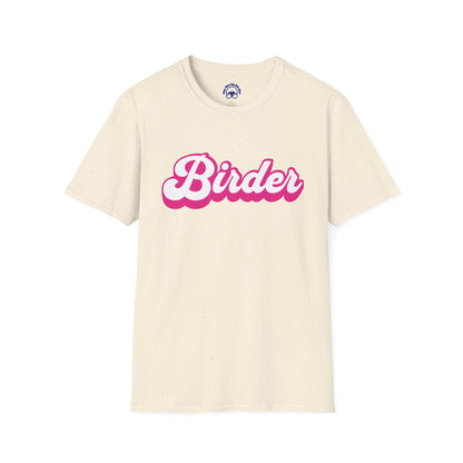 Birder Unisex Softstyle T-Shirt - Retro Vibe Tee for Casual Wear