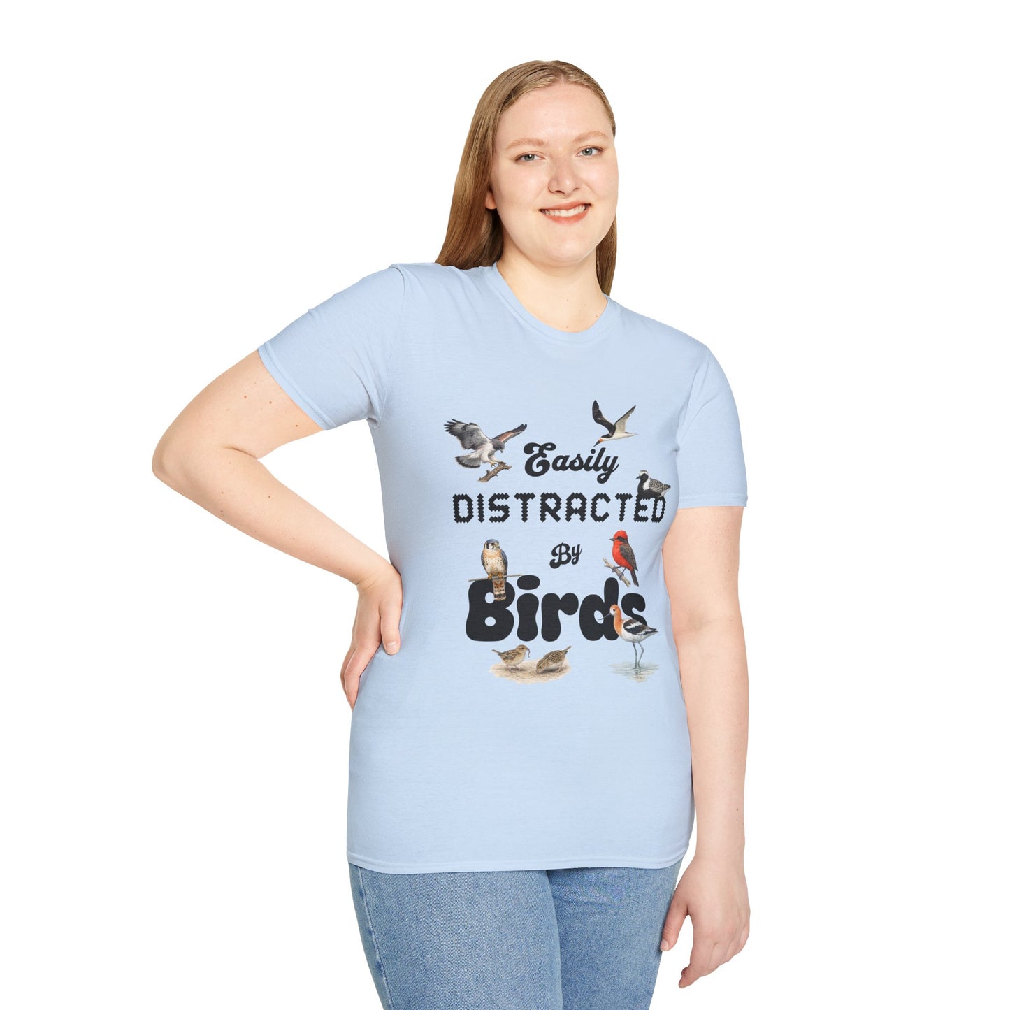 Easily Distracted by Birds - Texas Edition T-shirt