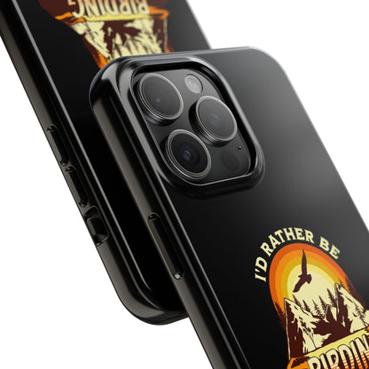 Birding Adventure Tough Phone Case - I'd Rather Be Birding