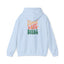 Peace Love Birds Unisex Hoodie Back Design - Cozy Sweatshirt for Nature Lovers