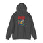 The Nerdy Birder - "Bird!" Back Design Unisex Hoodie - Cozy Sweatshirt for Nature Lovers