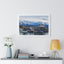 Scenic Harbor Framed Horizontal Poster - Nautical Wall Art for Home Decor