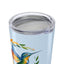 Hummingbird Rainbow Blue 20oz Tumbler
