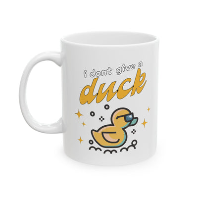 Funny Duck Ceramic Mug - 11oz & 15oz - Perfect Gift for Quirky Friends