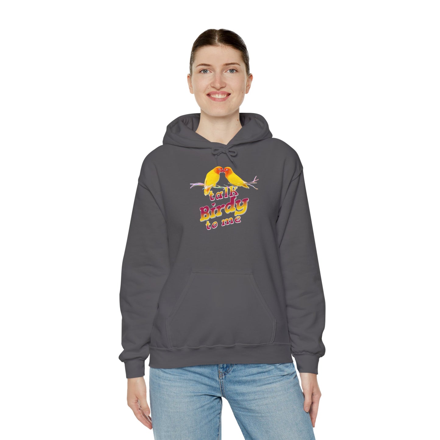 Talk Birdy To Me Unisex Hoodie - Cozy Sweatshirt for Nature Lovers