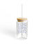 The Nerdy Birder Silly Goose Club 16oz Sipper Glass With Bamboo Lid