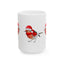 Festive Bird Ceramic Mug - Holiday Coffee Cup (11oz, 15oz)