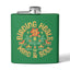 Birding Heals Birder Flask | Stainless Steel 6oz Hip Flask for Nature Lovers, Outdoor Adventures, Gifts for Birders, Hiking Accessory