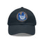 The Nerdy Birder - "Calm The Flock Down" Dad Hat, Leather Patch Cap, Perfect Gift for Dads, Nature Lovers, Casual Style Cap, Summer Accessories