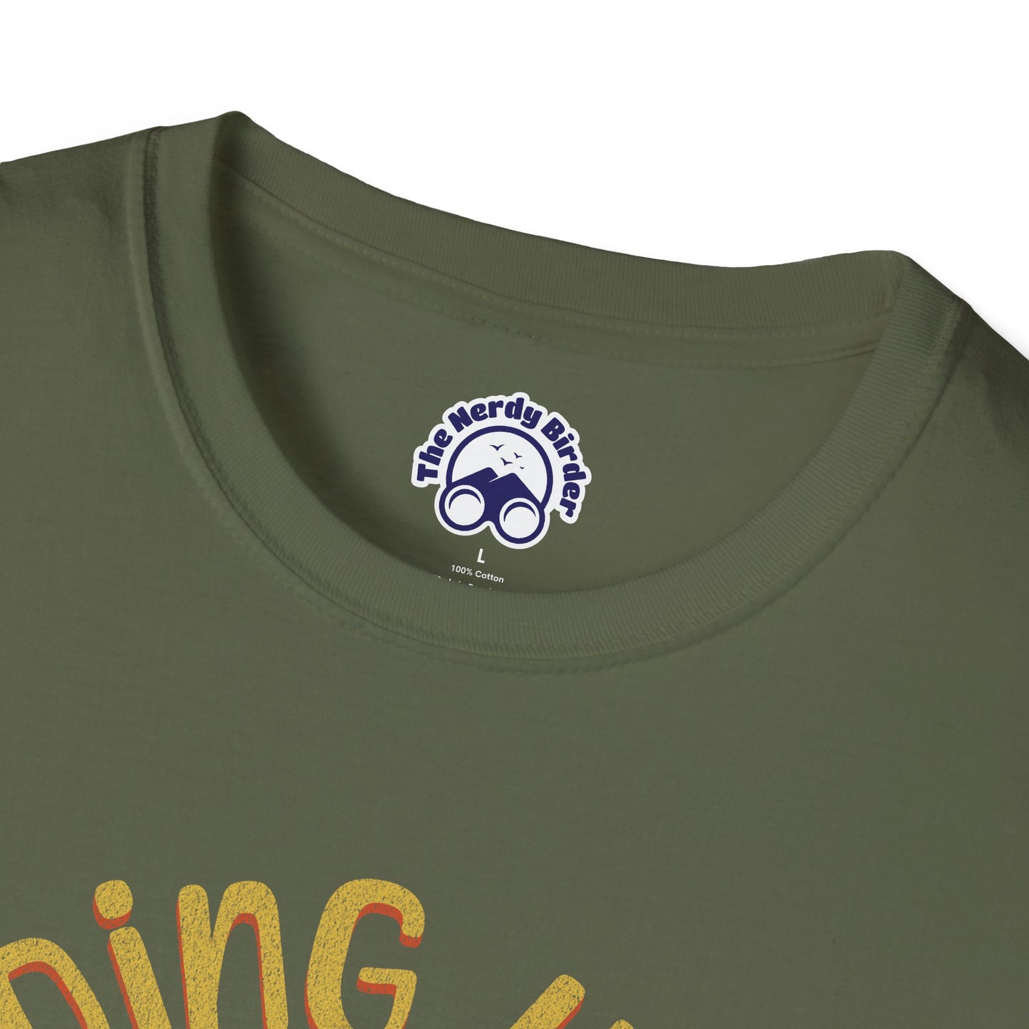 Birding Heals the Mind & Soul – Bird Lover Folk Art T-Shirt