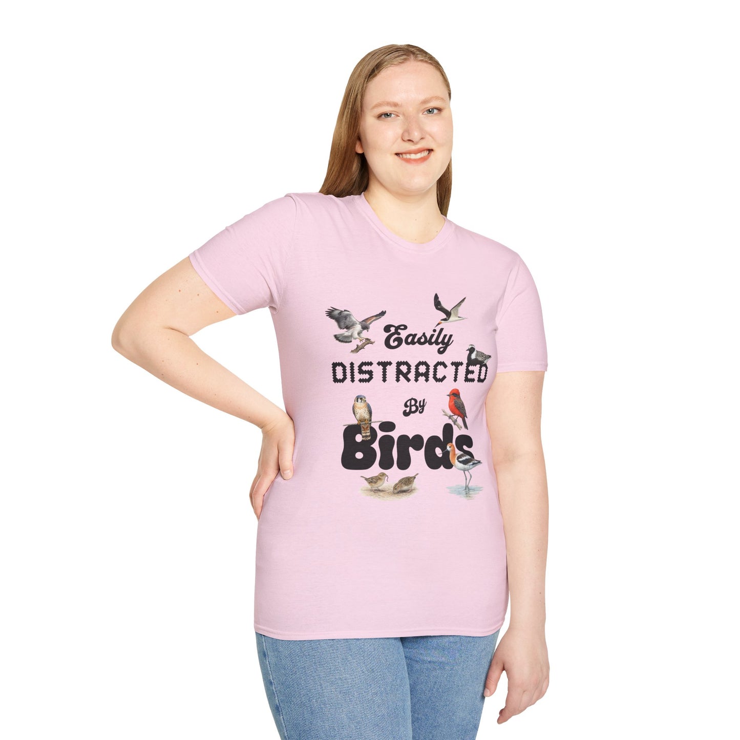 Easily Distracted by Birds - Texas Edition T-shirt