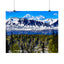 Majestic Mountain Matte Horizontal Poster - Scenic Nature Wall Art