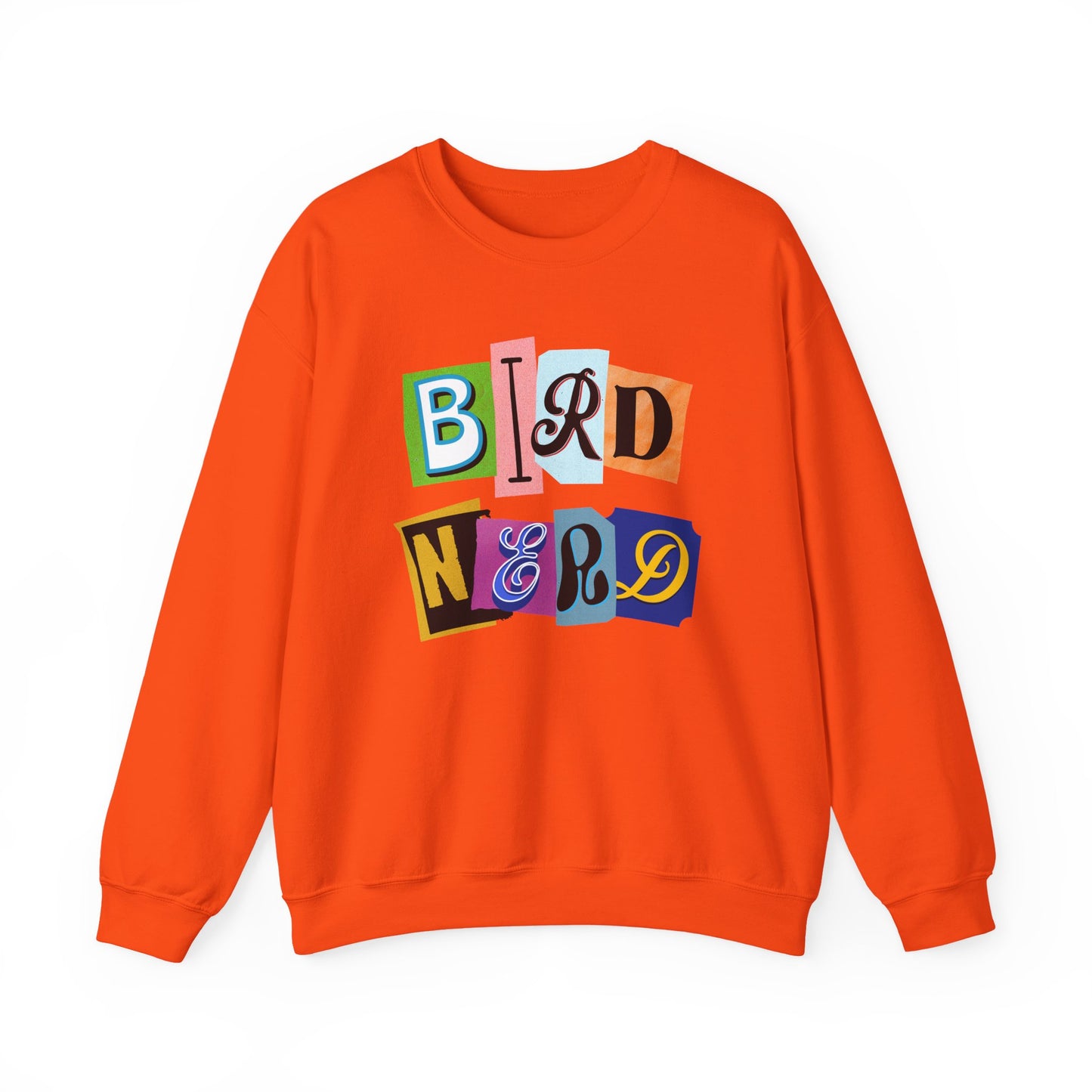 Bird Nerd Crewneck Sweatshirt - Fun Casual Wear for Bird Lovers