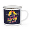 Talk Birdy to Me Colorful Bird-Themed Enamel Camping Mug
