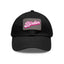 Pink Birder Hat with Leather Patch