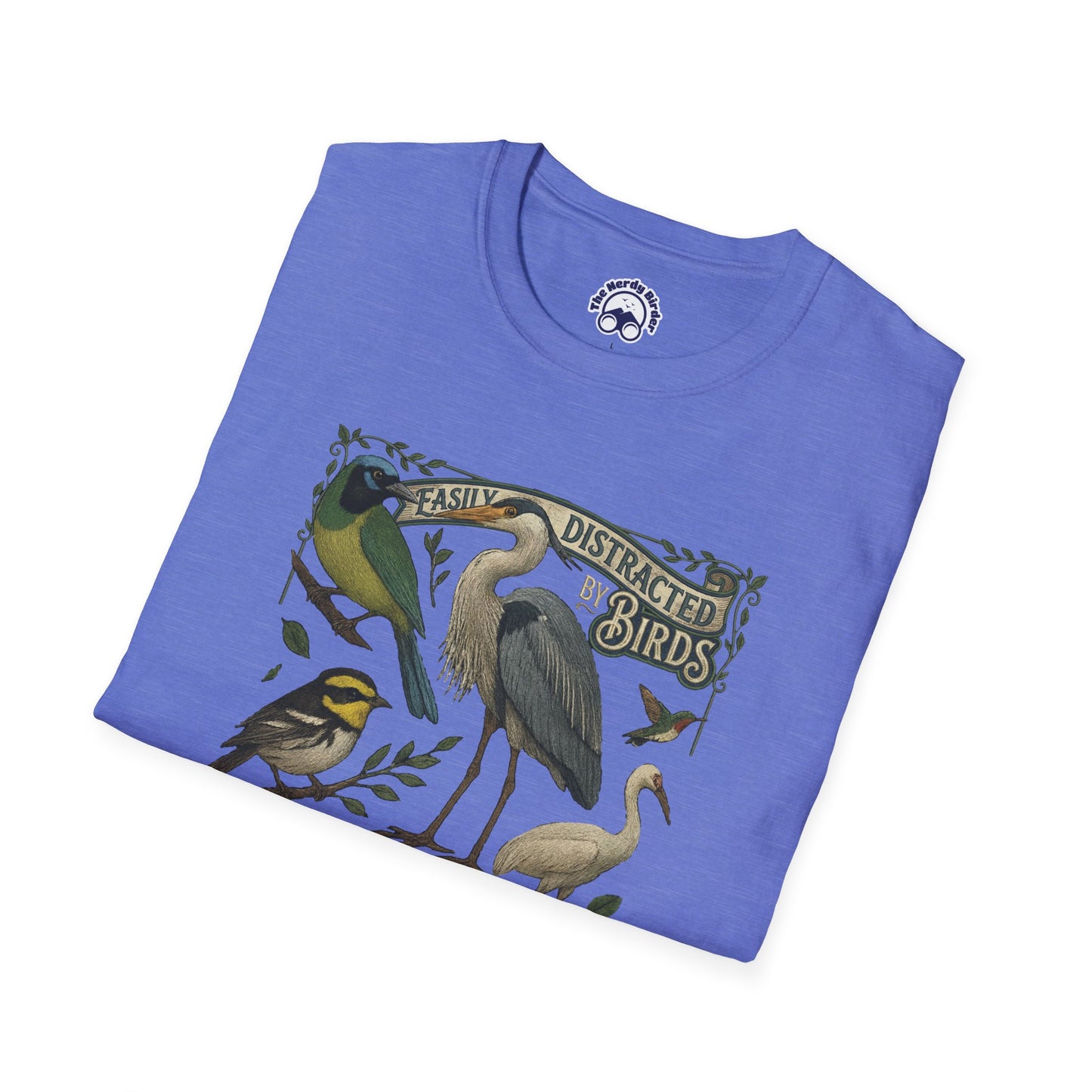 Easily Distracted by Texas Birds Graphic T-Shirt