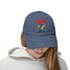 The Nerdy Birder BIRD! Vintage Style Hat - Unisex Distressed Cap