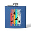 I'm A Nerdy Birder Flask | Stainless Steel 6oz Hip Flask for Nature Lovers, Outdoor Adventures, Gifts for Birders, Hiking Accessory