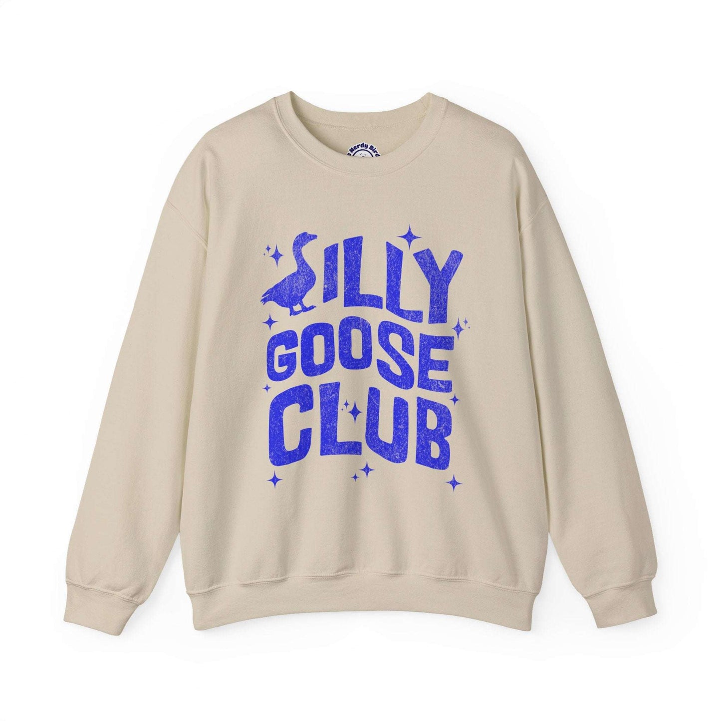 The Nerdy Birder Silly Goose Club Unisex Crewneck Sweatshirt