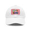 The Nerdy Birder - Bird Nerd Dad Hat with Leather Patch, Casual Cap for Bird Lovers, Unique Gift for Birdwatching, Outdoor Adventure Hat, Unisex