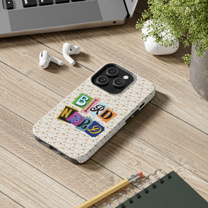 Bird Nerd Tough Phone Case - Fun & Colorful Design for Bird Lovers