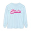 Pink Birder Unisex Garment-dyed Long Sleeve T-Shirt