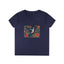 Hummingbird Blooms Ladies' V-Neck T-Shirt