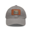 Eagles Soar Dad Hat with Leather Patch, Casual Cap for Bird Lovers, Unique Gift for Birdwatching, Outdoor Adventure Hat, Unisex