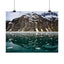 Serene Mountain Reflection Matte Poster - Stunning Nature Wall Art for Home Décor