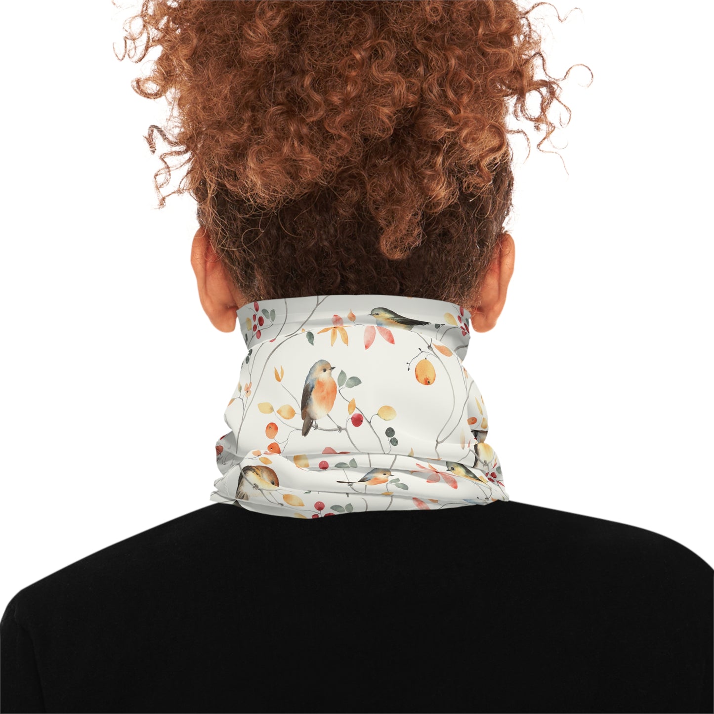 The Nerdy Birder - Nature-Inspired Lightweight Neck Gaiter, Floral Print Neck Warmer, Bird Pattern Scarf, Outdoor Fashion Accessory, Perfect Gift for [...]