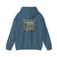 The Nerdy Birder - Eagle Soars Back Design Unisex Hoodie - Cozy Sweatshirt for Nature Lovers