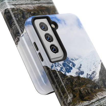 Scenic Mountain Tough Phone Case - Durable Design for Outdoor Enthusiasts