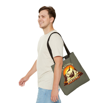 I'd Rather Be Birding Tote Bag - Eco-Friendly Carry All for Nature Lovers