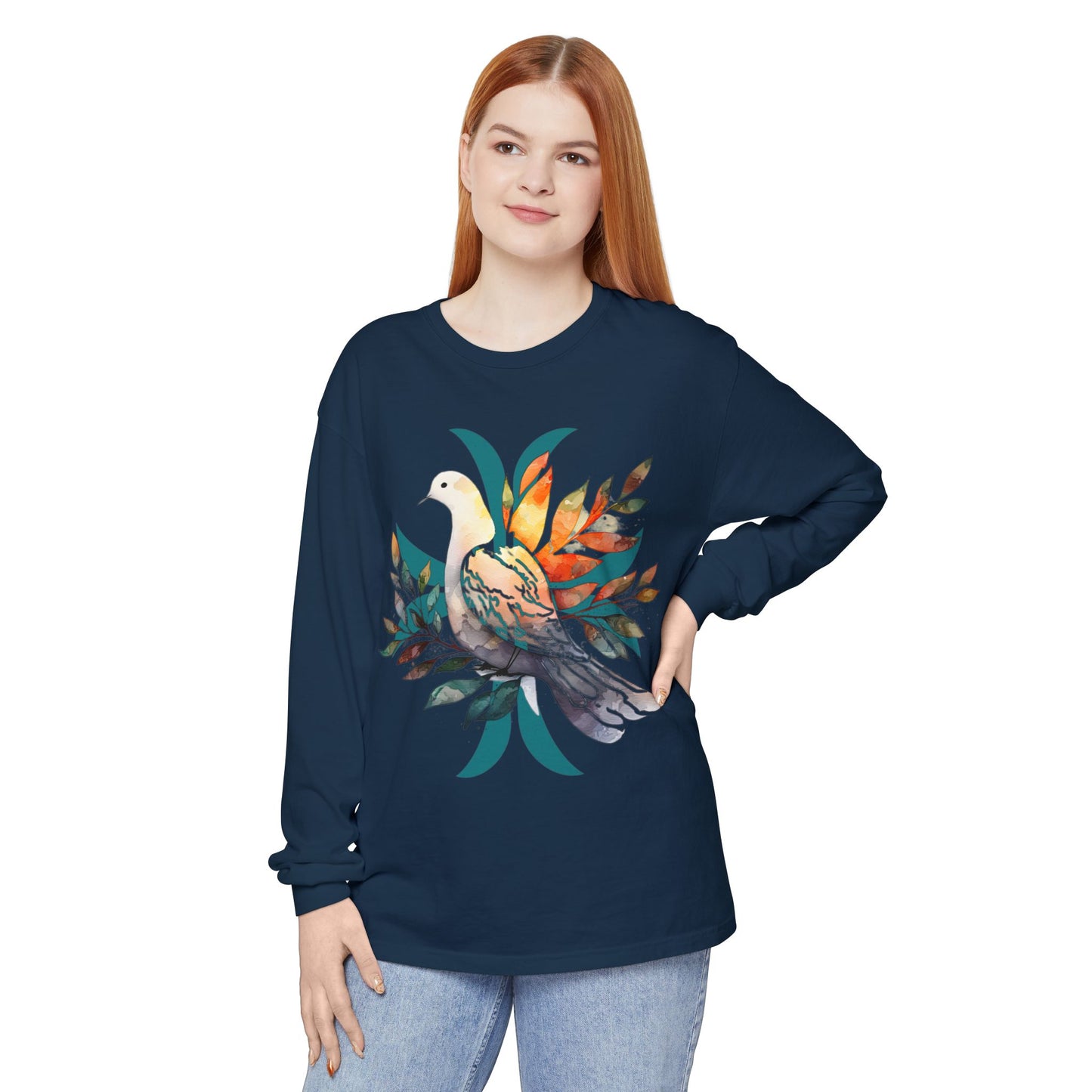Peaceful Dove Long Sleeve T-Shirt