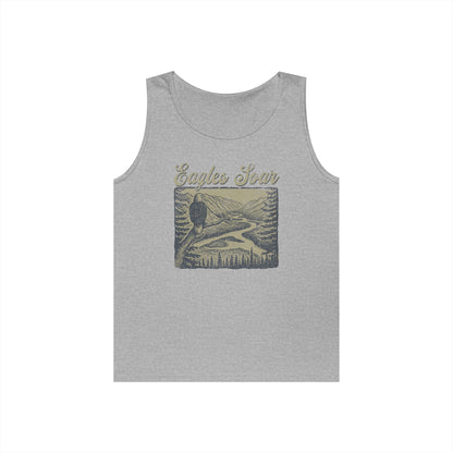 Eagles Soar Unisex Heavy Cotton Tank Top – Outdoor Adventure Wear