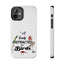 The Nerdy Birder - Easily Distracted by Birds Tough Phone Cases, Bird Lover Gift, Unique Phone Accessory, Nature-Themed Case