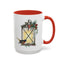 Cozy Christmas Lantern Accent Coffee Mug – Perfect Gift for Bird Lovers