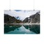 Scenic Mountain Reflection Rolled Poster | Tranquil Nature Wall Art