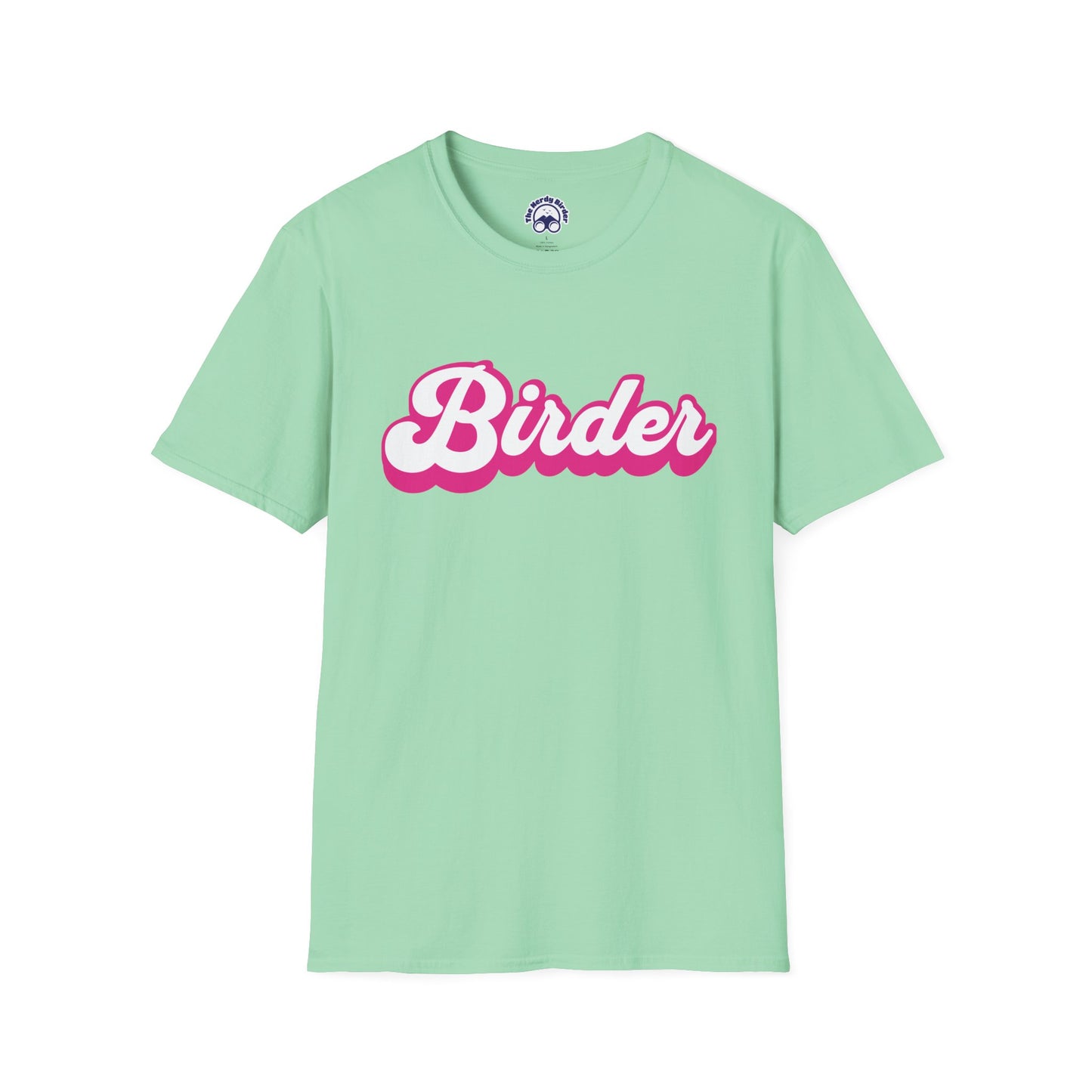 Birder Unisex Softstyle T-Shirt - Retro Vibe Tee for Casual Wear