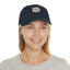 The Nerdy Birder - "Cool Birder Vibes" Dad Hat, Leather Patch Cap, Perfect Gift for Dads, Nature Lovers, Casual Style Cap, Summer Accessories