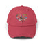 Bird Heart Vintage Style Hat - Unisex Distressed Cap