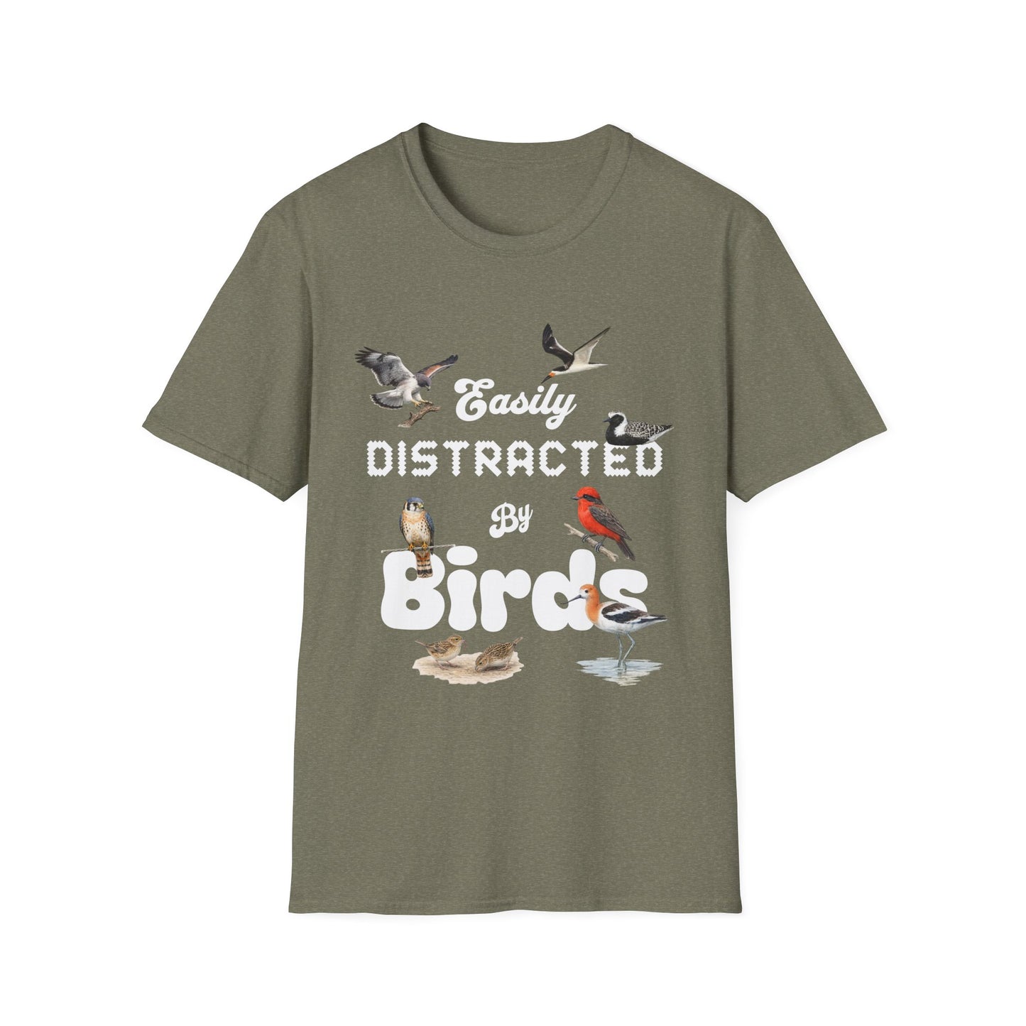 Easily Distracted by Birds - Texas Edition T-shirt