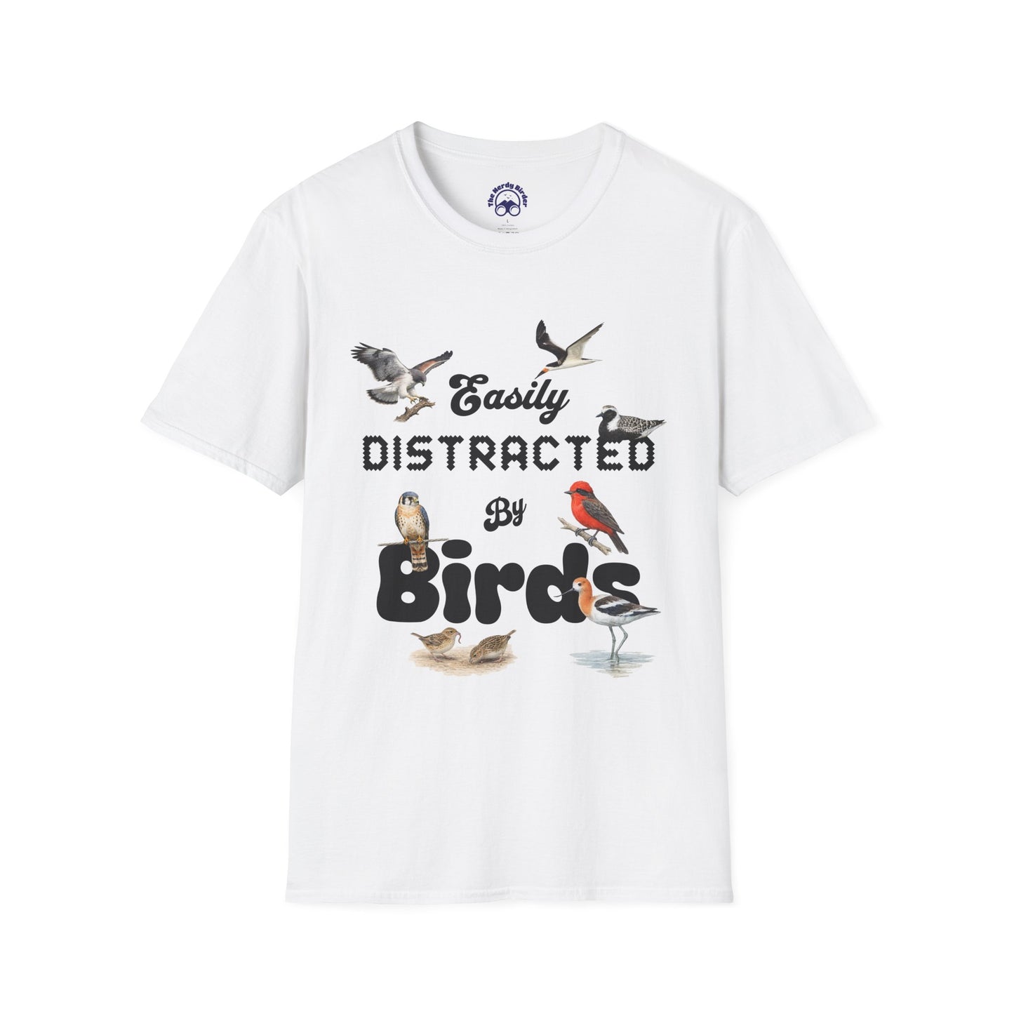 Easily Distracted by Birds - Texas Edition T-shirt