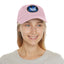 The Nerdy Birder - "Calm The Flock Down" Dad Hat, Leather Patch Cap, Perfect Gift for Dads, Nature Lovers, Casual Style Cap, Summer Accessories