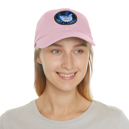 The Nerdy Birder - "Calm The Flock Down" Dad Hat, Leather Patch Cap, Perfect Gift for Dads, Nature Lovers, Casual Style Cap, Summer Accessories