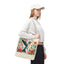 Hummingbird In Bloom Tote Bag - Natural color