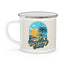 Birding Vibes Enamel Camping Mug - Adventure Awaits Outdoors