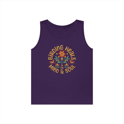Birding Heals Tank Top, Gift for Bird Lovers